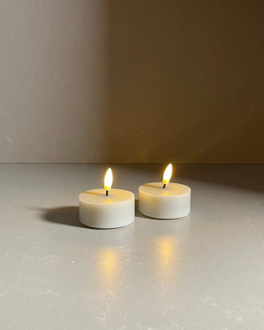 Led waxinelichtjes Bøk | set van 2