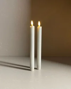 Led dinerkaarsen Furu | set van 2