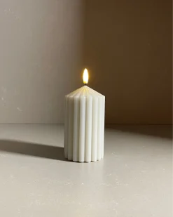 Led-kaars Lönn | medium