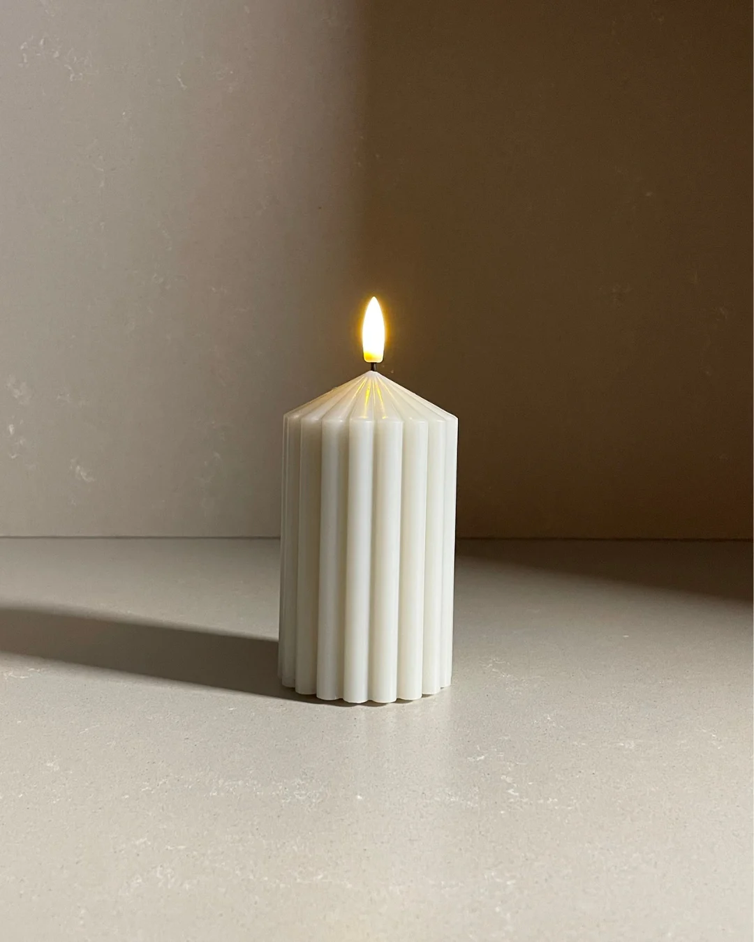 Led-kaars Lönn | medium