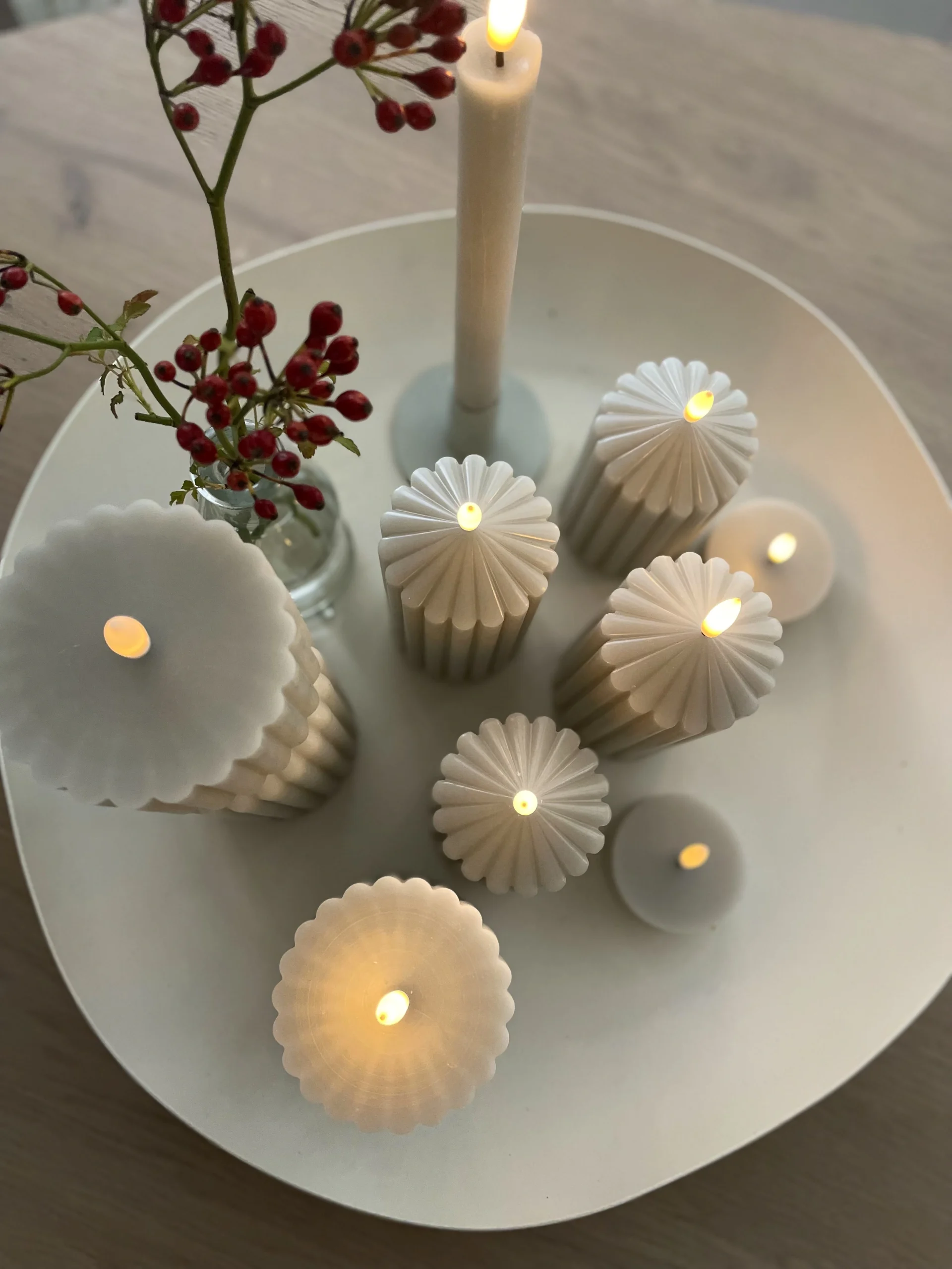 Led-kaars Lönn | medium - Afbeelding 6