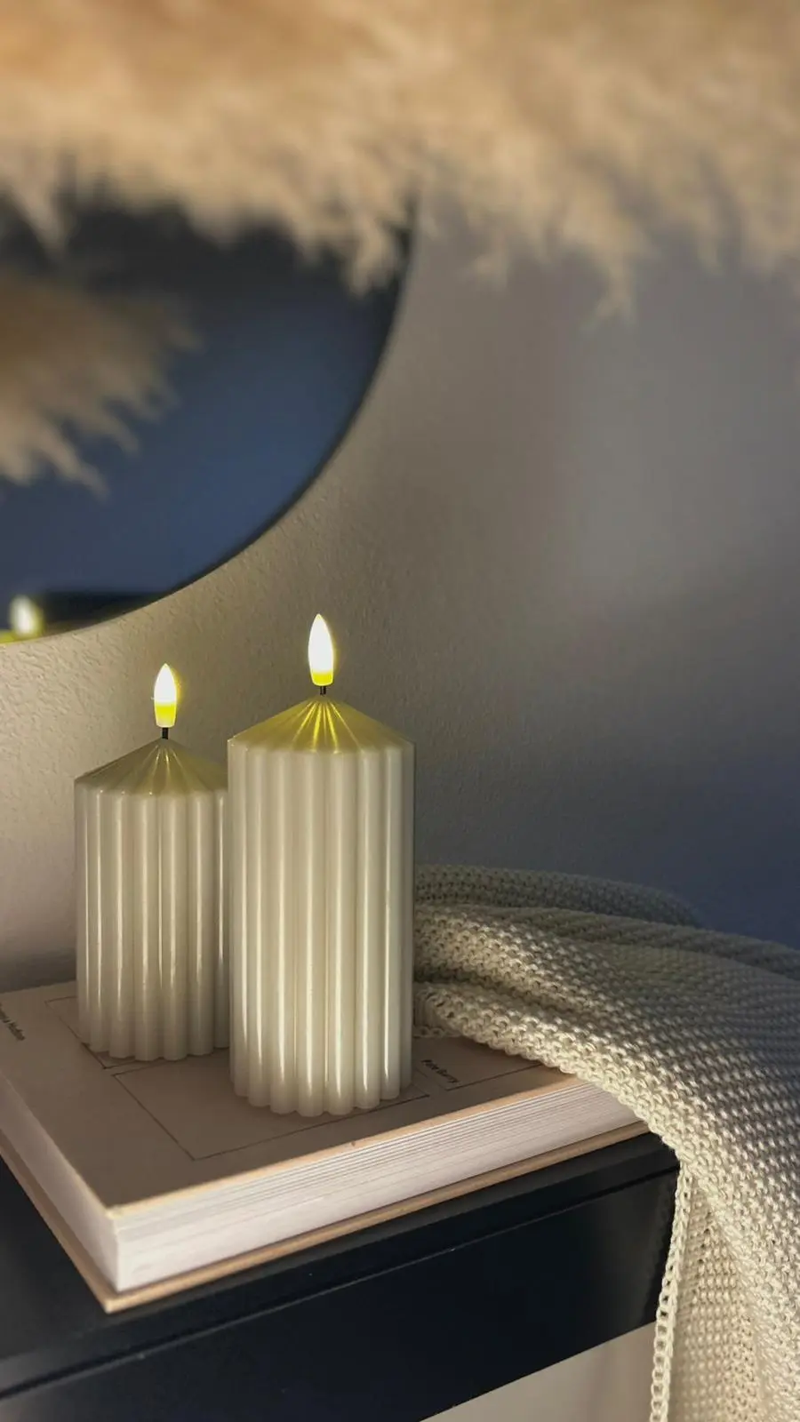 Led-kaars Lönn | medium - Afbeelding 2