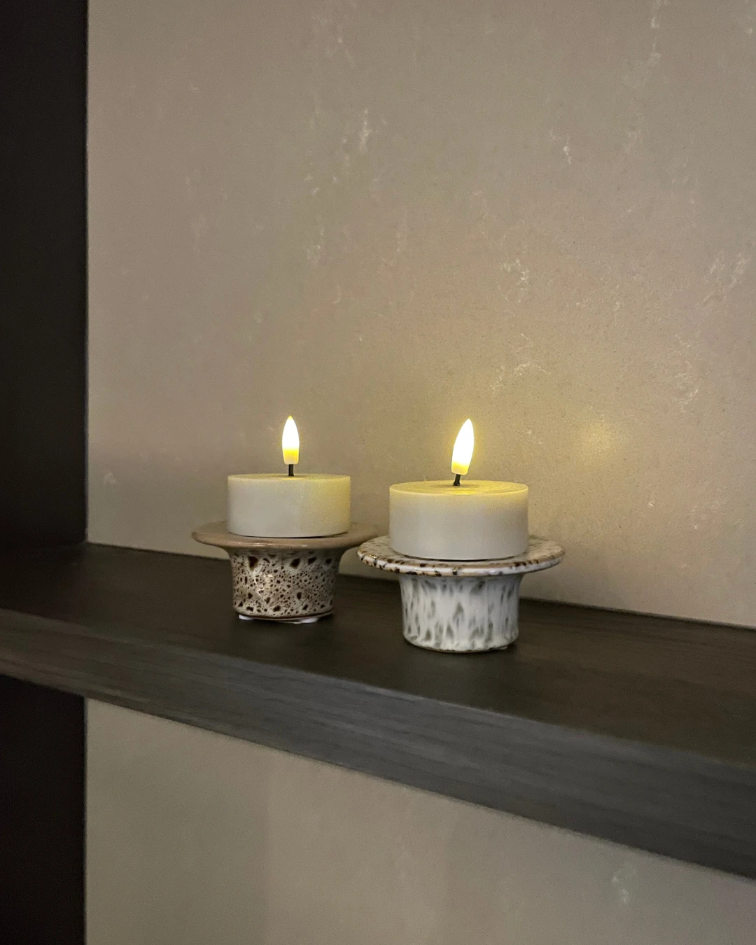 Kandelaar Evi | Bruin - Afbeelding 2