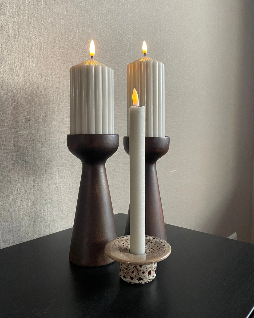 Kandelaar Evi | Bruin - Afbeelding 3